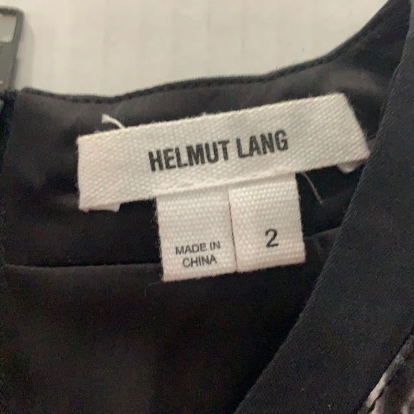 Helmut Lang Abstract Print Dress Size 2 - Picture 6 of 9